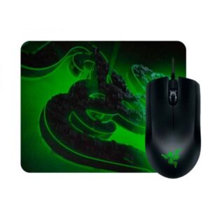 Mouse Razer Abyssus Lite + Pad Mouse Goliathus Mobile Construct